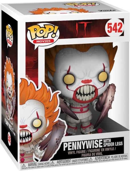 FUNKO POP! Vinyl Figur Movie IT ES Pennywise with Spider Leg 542